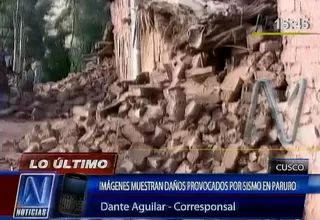 Levantaron los cuerpos de los ocho fallecidos tras el sismo en Paruro