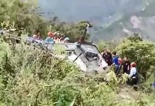 La Libertad: bus cayó a un abismo y murieron al menos 10 personas