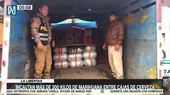 La Libertad: Policía incautó más de 300 kilos de marihuana camufladas en cajas de cerveza - Noticias de robacasas