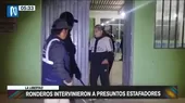 La Libertad: Ronderos intervienen a presuntos estafadores - Noticias de ronderos