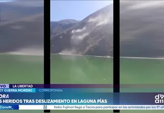 La Libertad: deslizamiento en la laguna Pías afecta comercios y embarcaciones