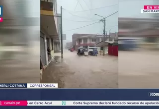 Inundaciones por lluvias torrenciales afectan viviendas y entidades en Bellavista
