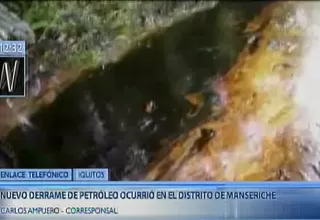 Loreto: comuneros rechazan presencia de Petroperú tras derrame de petróleo