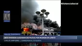 Loreto: Incendio arrasó con siete inmuebles en Caballococha - Noticias de inmuebles