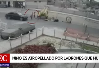 Menor de 6 años pierde la vida tras ser atropellado por ladrones que huían 