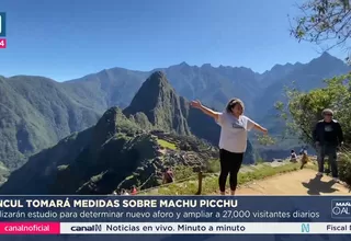 Mincul niega sobrecarga turística en Machu Picchu