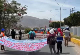 Mineros artesanales protestan exigiendo ampliación del Reinfo