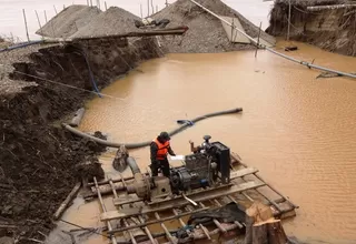 Madre de Dios: Mineros vierten 40 toneladas de mercurio al año a ríos