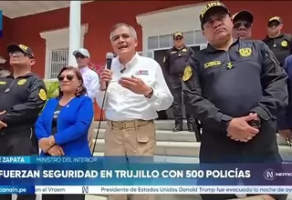 Cambios en La Libertad: 500 nuevos agentes y nuevo jefe policial para combatir el crimen