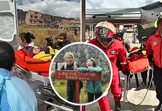 Montañista japonesa será trasladada a Lima tras sobrevivir