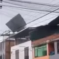 Moyobamba: Fuertes vientos arrancaron techos de viviendas 