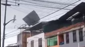 Moyobamba: Fuertes vientos arrancaron techos de viviendas  - Noticias de vientos