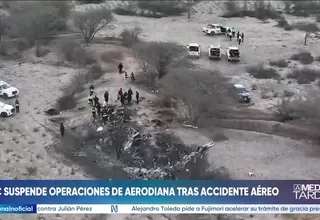 Nasca: MTC suspende las operaciones de Aerodiana tras accidente aéreo