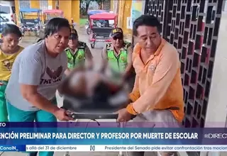 Loreto: ordenan detención preliminar contra director y profesor por muerte de escolar