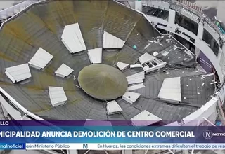 Municipalidad de Trujillo anunció demolición de centro comercial