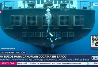 Narcobuzos pretendían enviar droga desde Colombia a Países Bajos