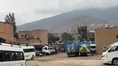 No hay salida de vehículos a Pucallpa por bloqueo en carretera Federico Basadre - Noticias de bloqueos
