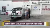 Nuevo Chimbote: Vecinos graban a madre maltratando a sus menores hijos - Noticias de maltrato-animal