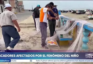 Oleajes y El Niño paralizan la pesca artesanal en Lambayeque