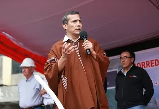 Humala: Perú se ha convertido en líder mundial en política social