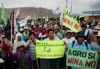 Organizaciones de Cusco no apoyarán el paro macrorregional contra Tía María