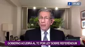 Óscar Urviola sobre que se declare inconstitucional la ley sobre referéndum: “Nada más lejano a la realidad” - Noticias de oscar-vilchez