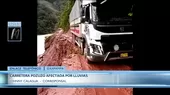 Oxapampa: Camión estuvo cerca de caer a un río en Pozuzo - Noticias de oxapampa