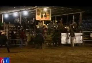 Oxapampa: rodeo internacional en la 'arena del diablo'