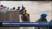 Oxapampa: Tres muertos y tres desaparecidos tras naufragio de bote en río Bermúdez - Noticias de naufragio