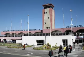 Arequipa: manifestantes intentan bloquear el ingreso al aeropuerto