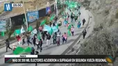 Pasco: Más de 200 mil electores acudieron a sufragar en segunda vuelta regional - Noticias de cerro-pasco