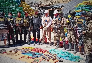 Pataz: Comando Unificado incauta arsenal en Operación Calcuchimac