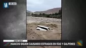 Pativilca-Huaraz: Impactantes imágenes de camioneta arrastrada por huaico - Noticias de edward-malaga