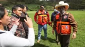 Pedro Castillo anuncia vuelos y ayuda en segundo día recorriendo Amazonas - Noticias de Terremoto