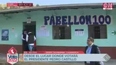 Pedro Castillo: Jefe de Estado votará en Chota  - Noticias de variante-britanica