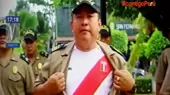 Perú vs. Colombia: policías de Pucallpa alientan a su estilo a la selección - Noticias de pucallpa