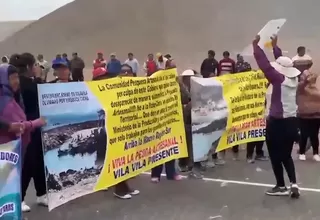 Pescadores artesanales de Tacna y Arequipa acatan paro