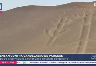 Pisco: Reportan nuevo atentado al Candelabro de Paracas