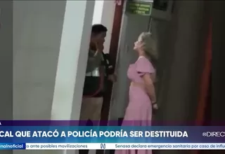 Piura: captan agresión de fiscal a policía y podría ser destituida
