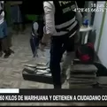 Piura: Incautan 60 kilos de marihuana y detienen a colombiano