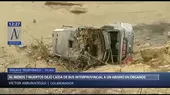 Piura: Siete muertos tras caída de un bus interprovincial a un abismo - Noticias de refineria-talara