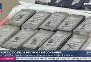 Piura: Policía incautó 700 kilos de clorhidrato de cocaína en Sullana