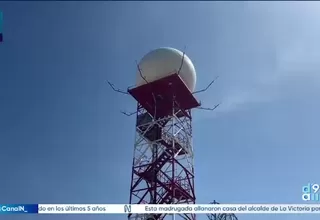 Piura: Presentan el primer radar meteorológico para monitoreo de lluvias en el país