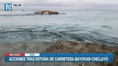 Piura: Provías llegó a laguna La Niña para evaluar daños y recuperar el tránsito tras destrucción de vía - Noticias de pablo-monroy