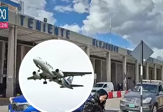 PNP descarta presencia de bomba en avión del aeropuerto Cusco