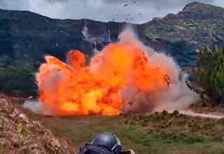 PNP destruye bienes usados en minería ilegal en Cajamarca