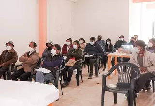 Presentan proyecto de ley para fortalecer las Juntas Administradoras de Servicios de Saneamiento (JASS) a nivel nacional