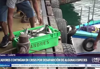 Pucusana: Pescadores continúan en crisis por desaparición de algunas especies