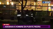 Puente Piedra: delincuentes asesinan a sujeto en el interior de un centro comercial - Noticias de Nicolás Maduro