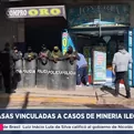 Puno: Allanan casas vinculadas a casos de miner&iacute;a ilegal